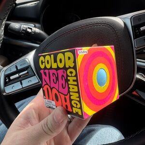 Schylling Color Change NeeDoh  Stress Ball - blue